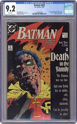 Buy Batman #428 CGC 9.2 1989 4321863005 Death Of Robin • 50.66£