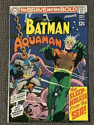 Buy Brave And The Bold 82  NM- Batman Aquaman Neal Adams! Origin Ocean Master Retold • 99.94£