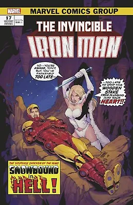 Buy Invincible Iron Man 17 Vampire Variant Nm Camuncoli Tomb Dracula 19 Homage 2024 • 3.20£