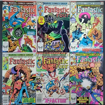 Buy (6) Fantastic Four #246 247 248 249 250 251 (Marvel 1982) Lot Run John Byrne • 18.35£