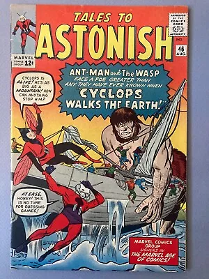 Buy Tales To Astonish #46  Ant-Man And The Wasp;  VG/F  5.0 • 78.20£