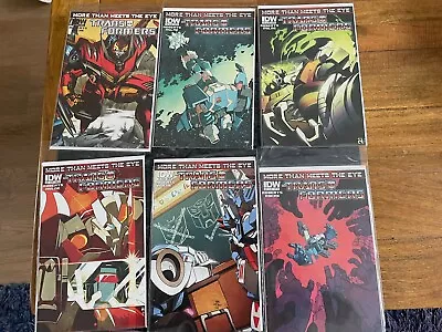 Buy The Transformers: More Than Meets The Eye - Issue 1 To 6 B+C Covers - IDW Comic • 9.99£