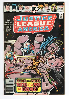 Buy Justice League Of America #134 Very Fine Plus 8.5 Batman Supergirl 1976 • 16£