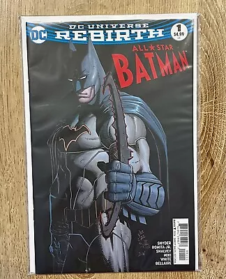 Buy Batman All Star #1 Dc Universe Rebirth Comics October 2016 • 0.99£