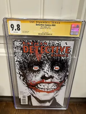 Buy Detective Comics #880 CGC 9.8 SS  SIGNED BY JOCK  First Print • 948.73£