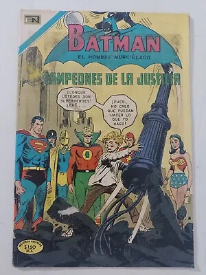 Buy JUSTICE LEAGUE OF AMERICA #73 1969 Dr Fate Spanish Batman #563 Novaro Mexico • 43.53£