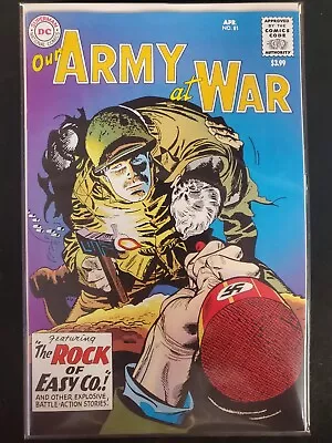 Buy Our Army At War #81 Facsimile Edition DC 2024 VF/NM Comics • 2.62£