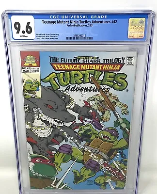 Buy 9.6 CGC Archie 1993 Teenage Mutant Ninja Turtles Adventures #42 Comic • 328.50£