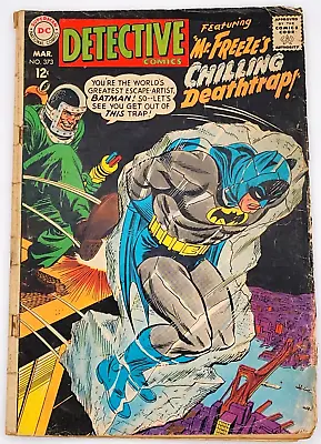 Buy Detective Comics #373 (1968)  / Gd / 2nd Mr. Freeze Appearance / Batman • 78.83£