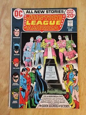 Buy JUSTICE LEAGUE OF AMERICA #100 (1972) **Key Book!** (VF+/NM-) **Nice!** • 27.61£