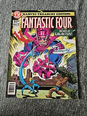 Buy Marvel Treasury Edition The Fantastic Four #21  1979 VG Galactus • 8.51£