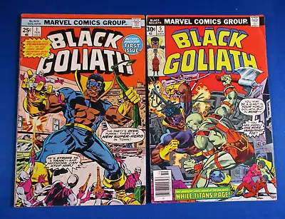 Buy Black Goliath # 1 5 Marvel Comics 1976 Bronze Age Comics • 15.57£