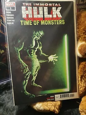 Buy The Immortal Hulk 1 - Time Of Monsters- 2021 - Vf/nm • 9.99£