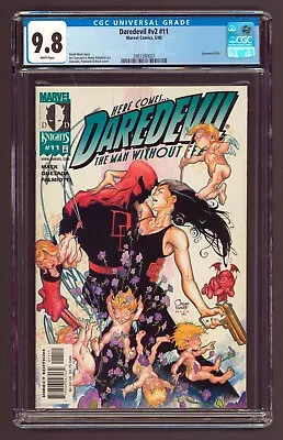 Buy Daredevil #11 CGC 9.8 NM/MT 2000 Marvel Comics • 79.63£