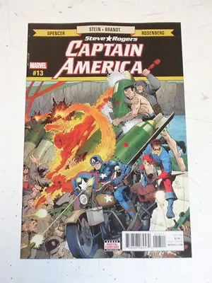 Buy Captain America Steve Rogers #13 Marvel Comics May 2017 Nm (9.4) • 3.74£