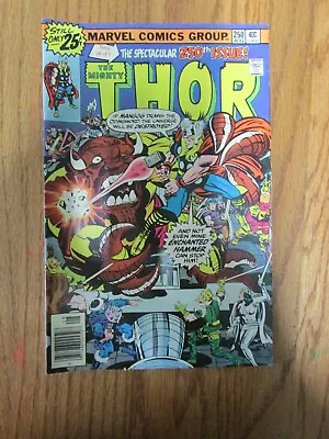 Buy Comic Book - Marvel Comics - The Might Thor No 250 Aug 1976 • 7.98£