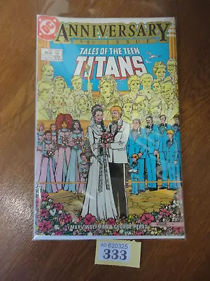 Buy #50 Anniversary Edition Tales Of The Teen Titans 1985 DC Comics - B&B / VFNM • 2.95£