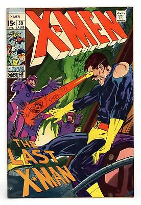 Buy Uncanny X-Men #59 GD+ 2.5 1969 • 30.19£