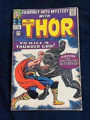 Buy Journey Into Mystery #118 (1965) 1st Destroyer - Silver Age Thor Key • 46.72£