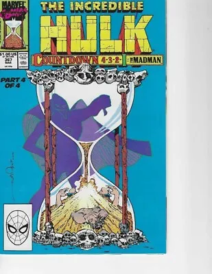 Buy Incredible Hulk #367 Dale Keown 1962 Series Marvel  Bronze Age • 8.68£