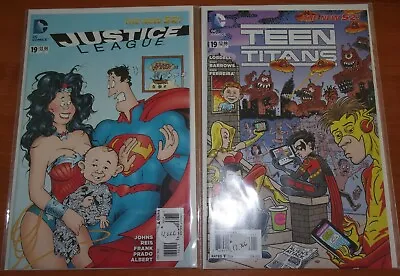 Buy New 52 Justice League & Teen Titans #19 Mad Magazine Variants  • 22.45£