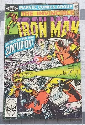 Buy Iron Man # 143 (Marvel, 1981) 1st Appearance Of Sunturion Fine • 2.36£