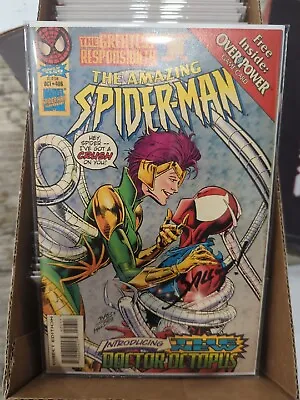 Buy AMAZING SPIDER-MAN #406   SIGNED BY MARK BAGLEY  1st App Lady Octopus • 67.01£