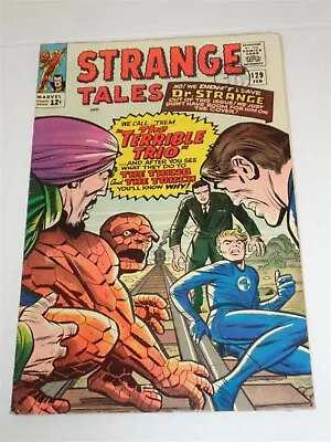 Buy Strange Tales #129 Marvel Comics February 1965 Fn- (5.5)** • 31.99£