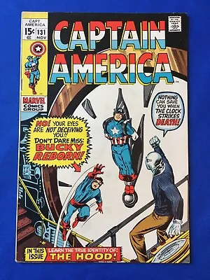Buy Captain America #131 VFN- (7.5) MARVEL ( Vol 1 1970) (5) • 26£