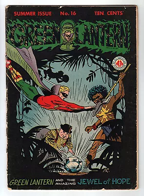 Buy DC 1945 GREEN LANTERN No. 16 VG- 3.5 Jungle Cover • 431.41£