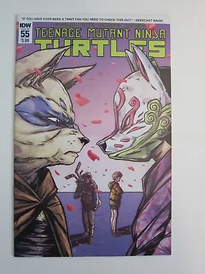 Buy Teenage Mutant Ninja Turtles #55 Vf/nm 1st Printing Idw Eastman Alopex Splinter • 4£