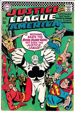 Buy JUSTICE LEAGUE OF AMERICA #43, FN, DC Comics (1966) • 19.95£