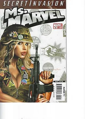 Buy Ms. Marvel #29 Secret Invasion (2008) Greg Horn Cover Marvel • 3.18£