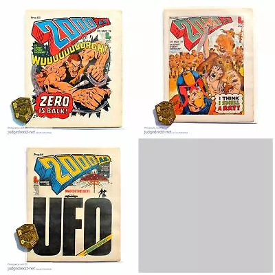 Buy 2000AD Prog 64 65 66 Dan Dare Ice World All 3 Comic Books Bolland Art 13 5 1978 • 57.56£
