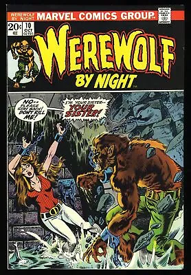 Buy Werewolf By Night #10 NM- 9.2 1st Appearance Committee! Tom Sutton Cover Art! • 62.43£