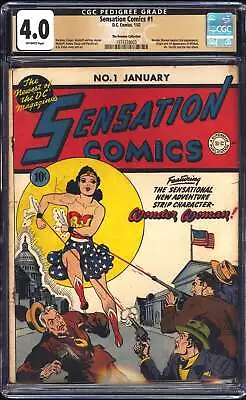 Buy Sensation Comics 1 CGC 4.0 (The Promise Collection) • 88,102.19£