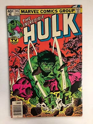 Buy Incredible Hulk #245 - Bill Mantlo - 1980 - Marvel Comics • 2.60£