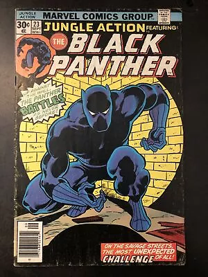 Buy Jungle Action 23 NEWSSTAND Black Panther John Byrne Cover Bronze Age 1976 • 12.70£