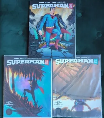 Buy Superman Year One Book 1-3  Frank Miller John Romita Jr DC Black Label (2019) • 15£