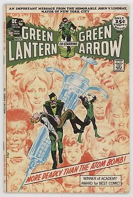 Buy Green Lantern 86 DC 1971 FN Neal Adams Denny O'Neil Arrow Speedy Drug Epidemic • 96.87£