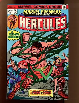 Buy Marvel Premiere: Hercules #26 - Jack Kirby Cover (9/9.2) 1975 • 19.75£