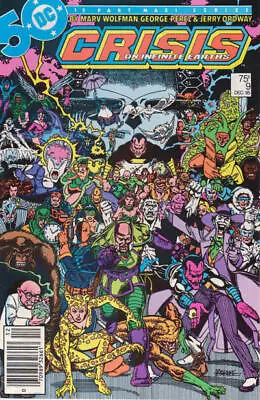 Buy Crisis On Infinite Earths #9 (Newsstand) VF; DC | George Perez - We Combine Ship • 9.58£