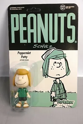 Buy Peanuts ReAction  Camp Peppermint Patty Action Figure Super7 -damaged • 9.99£
