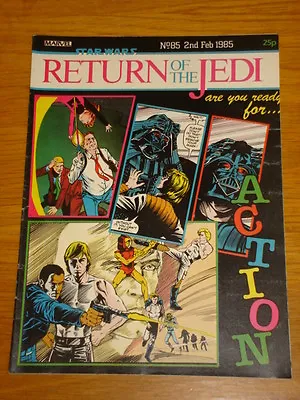 Buy Star Wars Return Of The Jedi #85 February 2 1985 British Weekly Comic • 4.99£