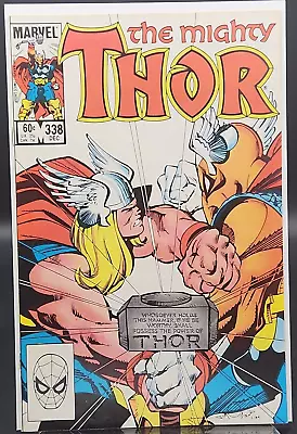 Buy THOR #338 2nd Appearance And Origin Of Beta Ray Bill Marvel Comics 1983 • 23.69£