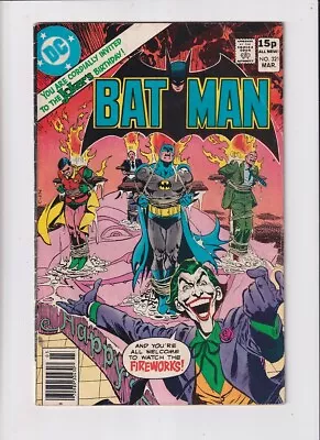 Buy Batman (1940) # 321 UK Price (3.0-GVG) (989668) Joker 1980 • 21.60£