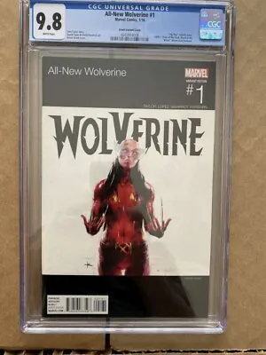 Buy CGC 9.8 All-New Wolverine #1 (Marvel 2016) Grant DMX Hip Hop Variant Cover • 279.99£