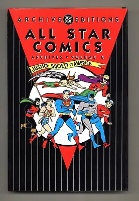 Buy Dc Archives: All Star Comics Vol. #8 9.0 Hardcover Out Of Print W Pgs 2002 • 67.04£
