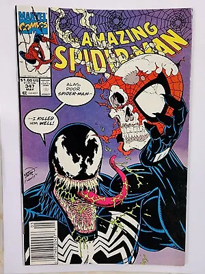 Buy Amazing Spider-Man #347  Iconic Venom Cover Newsstand Marvel Comics. J7 • 25.22£