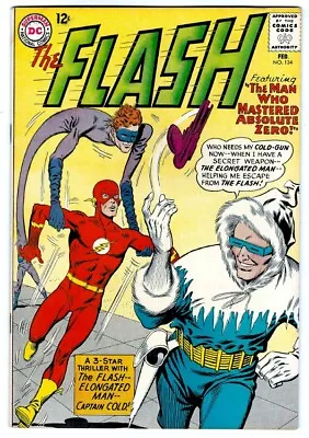 Buy THE FLASH #134 In VF Condition A 1963 Silver Age DC Comic With CAPTAIN COLD • 91.94£